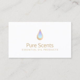 Essential Oils Fragrance Aromatherapy Business Card