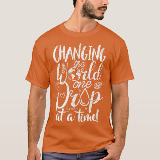 Essential Oils Gift Changing The World Oils (2) T-Shirt