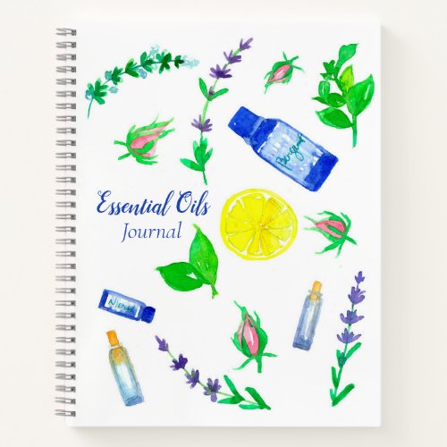 Essential Oils Journal Rosebud Herbs Lemon