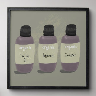 Essential Oils Peel And Stick Photo Tile