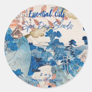 Essential Oils Personalized Sticker