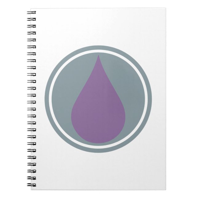 Essential Oils Purple Notebook (Front)