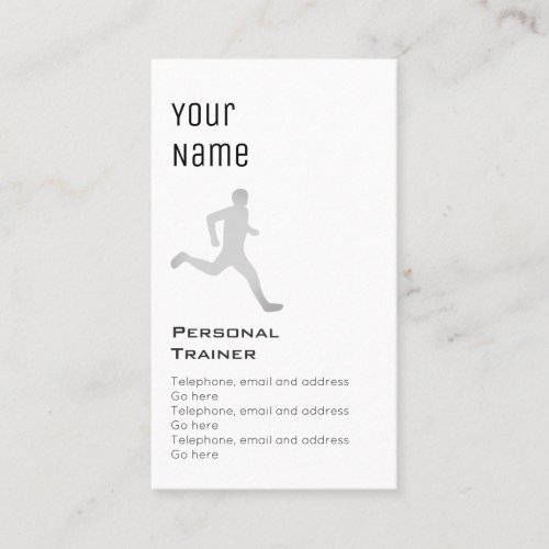Essential Personal Trainer Price Cards
