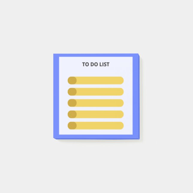  Essential Productivity Tools for Your Daily To-Do Post-it Notes (Front)
