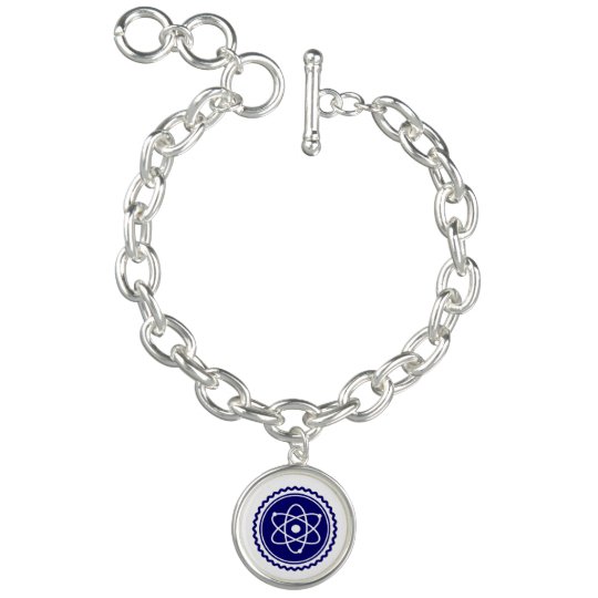 science charm bracelet