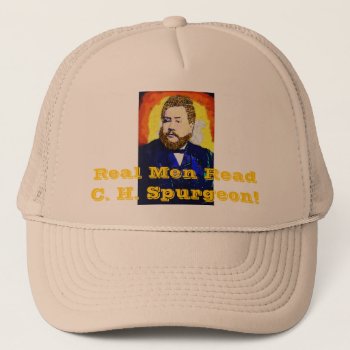 Essential Spurgeon Trucker's Hat by justificationbygrace at Zazzle