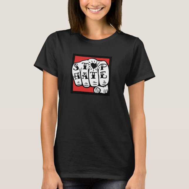 Essential Stop Hate Tee (Front)