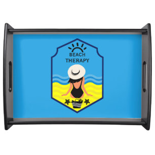 Essential Summer Beach Serving Tray
