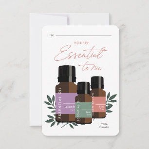 Essential to me Classroom Valentine's Day Card