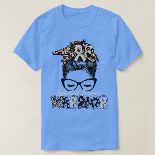 Essential Tremor Awareness Warrior Women Glasse Me T-Shirt (Design Front)