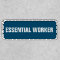 Essential Worker | Company Business Name Patch