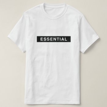 Essential Worker T-shirt by TheKPlace at Zazzle