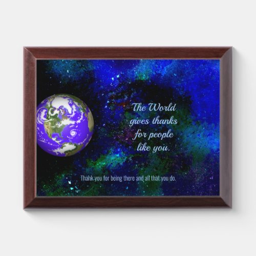 Essential Workers Universal Thank You Award Plaque