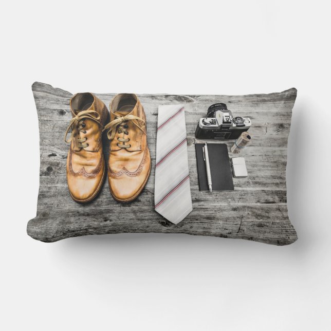 Essentials of a detective lumbar pillow (Front)