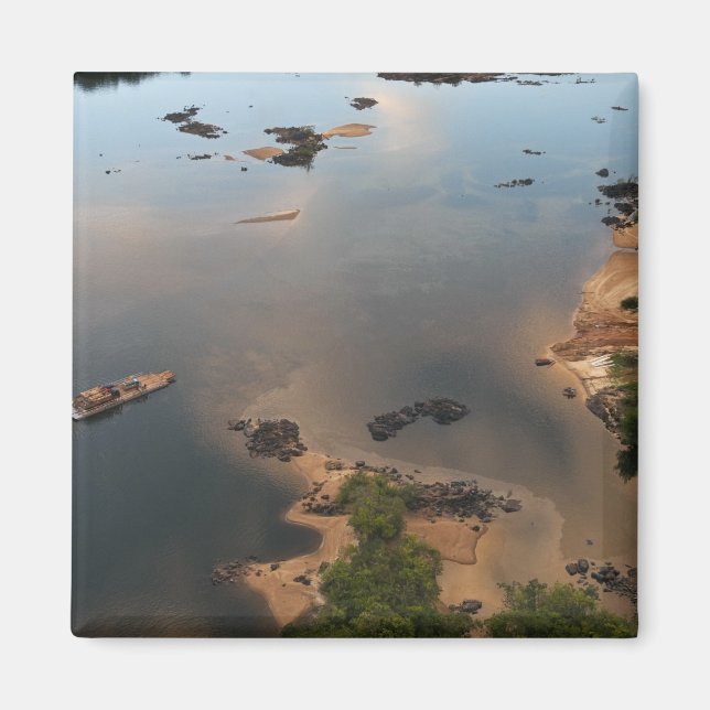 Essequibo River, longest river in Guyana, and 2 Magnet (Front)