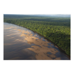 Essequibo River, longest river in Guyana, and 2 Photo Print