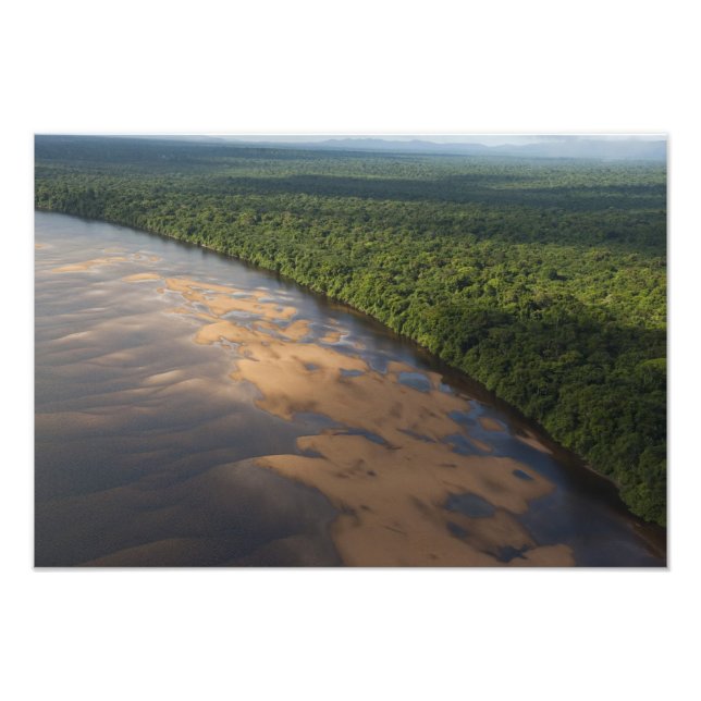 Essequibo River, longest river in Guyana, and 2 Photo Print (Front)
