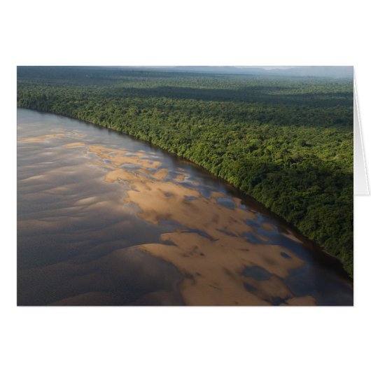 Essequibo River, longest river in Guyana, and 3 Cards (Front Horizontal)