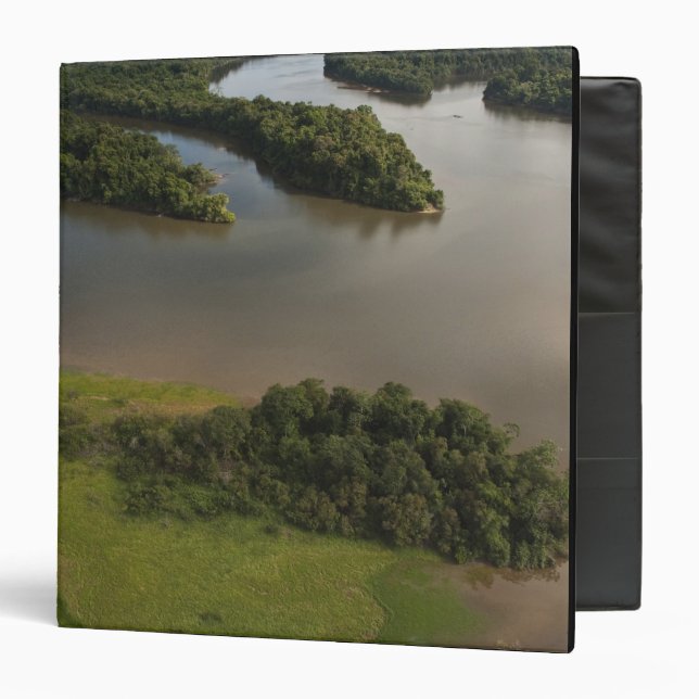 Essequibo River, longest river in Guyana, and 3 Ring Binder (Front/Inside)