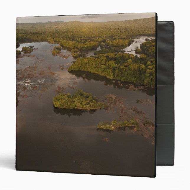 Essequibo River, longest river in Guyana, and 4 Binder (Front/Inside)