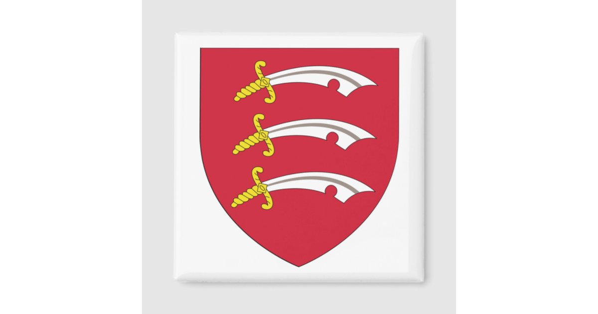 Essex Coat Of Arms Magnet Zazzle 8101