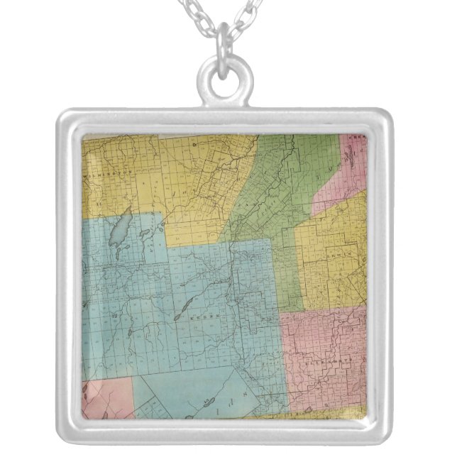 Essex County Silver Plated Necklace (Front)