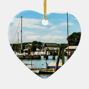 Essex CT Marina Ceramic Ornament