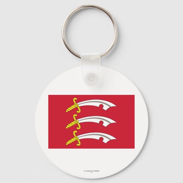 Essex Flag Keychain (Front)