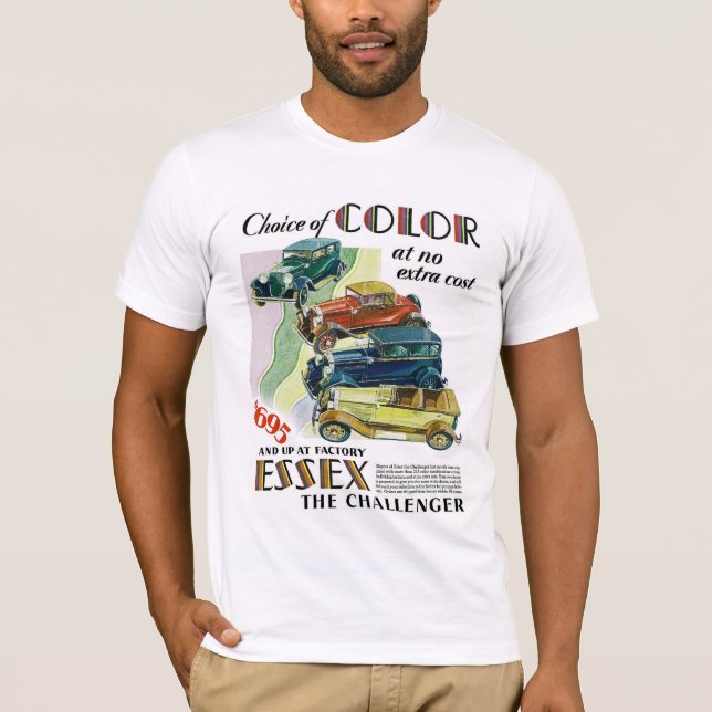 Essex The Challenger Automobile T-Shirt (Front)