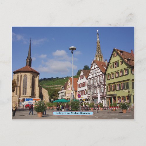 Esslingen am Neckar Germany Postcard