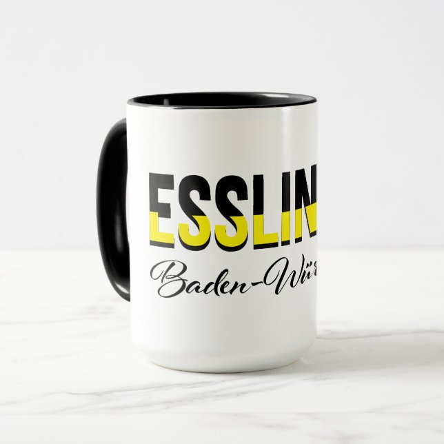 Esslingen Germany Mug (Front Left)