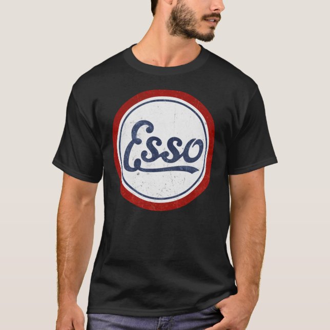 Esso Oil Vintage Classic T-Shirt (Front)