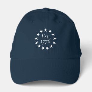 Est. 1776 Betsy Ross Flag Patriotic Gift Performance Cap
