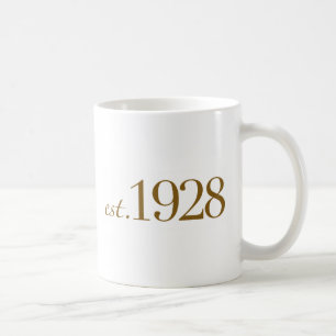 Est 1928 coffee mug