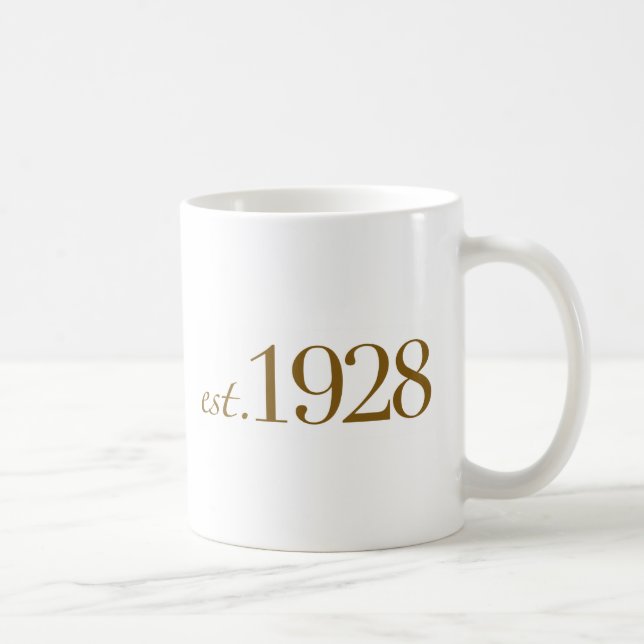 Est 1928 coffee mug (Right)