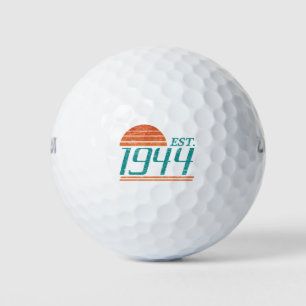 Est. 1944 Vintage 80 Yrs Old Golf Balls