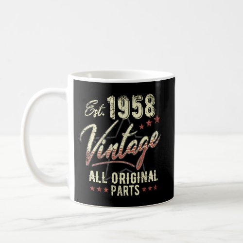 Est 1958 Original Parts 1958 Coffee Mug