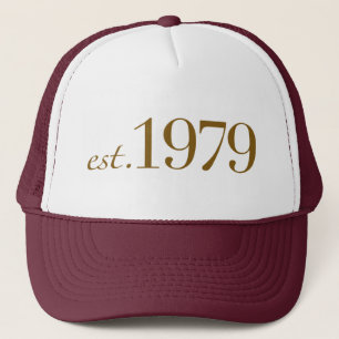 Est 1979 trucker hat