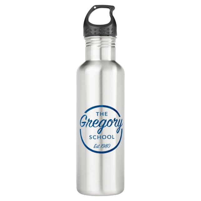 "Est. 1980" Stainless Steel Water Bottle (Front)