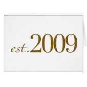 Est 2009 (Front Horizontal)