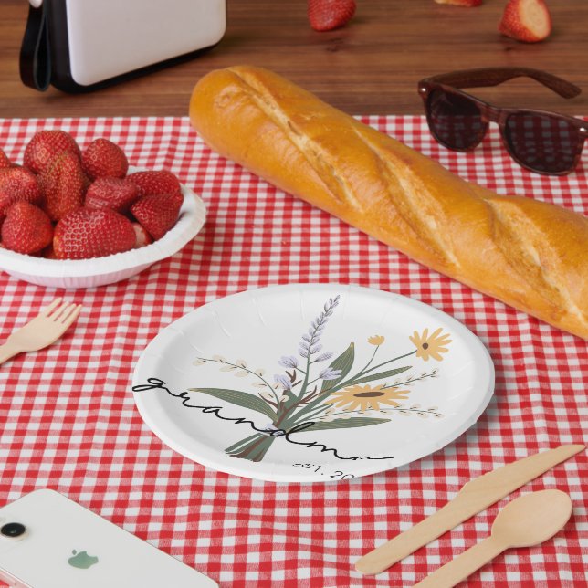 #Est.2023GrandmaPaperPlate Paper Plates (Picnic)