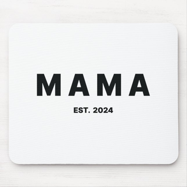 Est 2024 Mothers Day  Mouse Pad (Front)