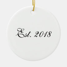Est. Year Personalized Couple Design