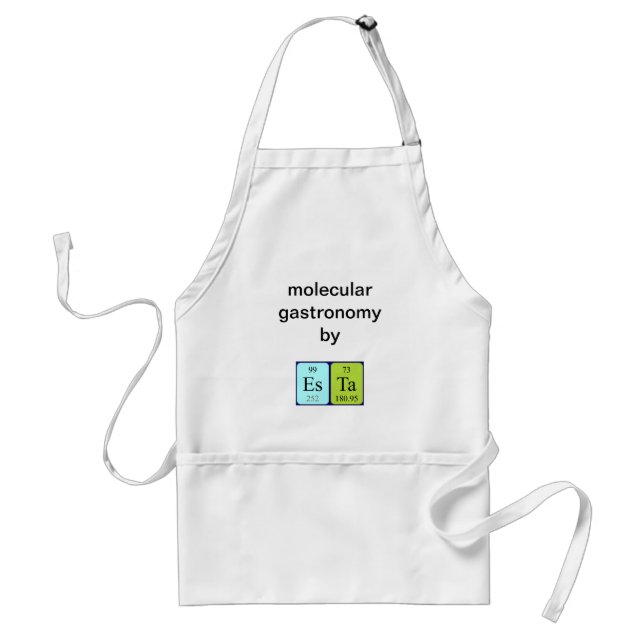 Esta periodic table name apron (Front)