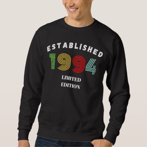 Established 1994 sweatshirt