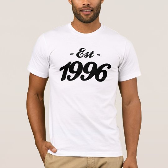 established 1996 - birthday T-Shirt