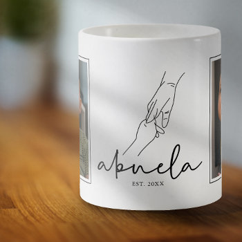 Established Abuela 2 Photo Coffee Mug by special_stationery at Zazzle