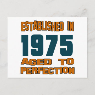 Established In 1975 Postcard
