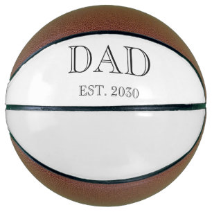 Established New Dad Gift Basketball