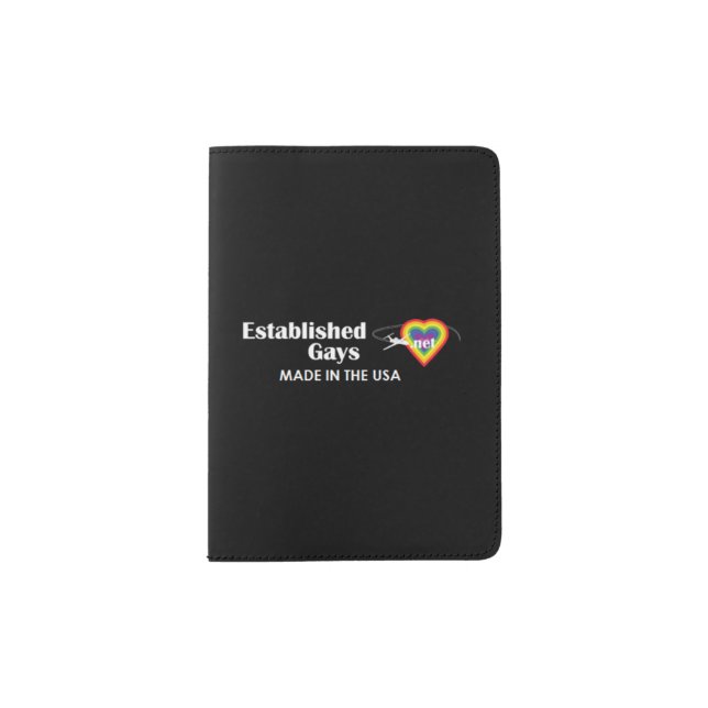 EstablishedGays.net Passport Holder (Front)